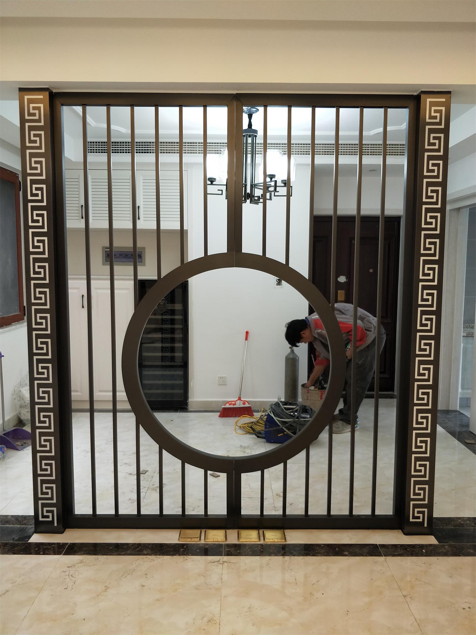 彩色不锈钢屏风